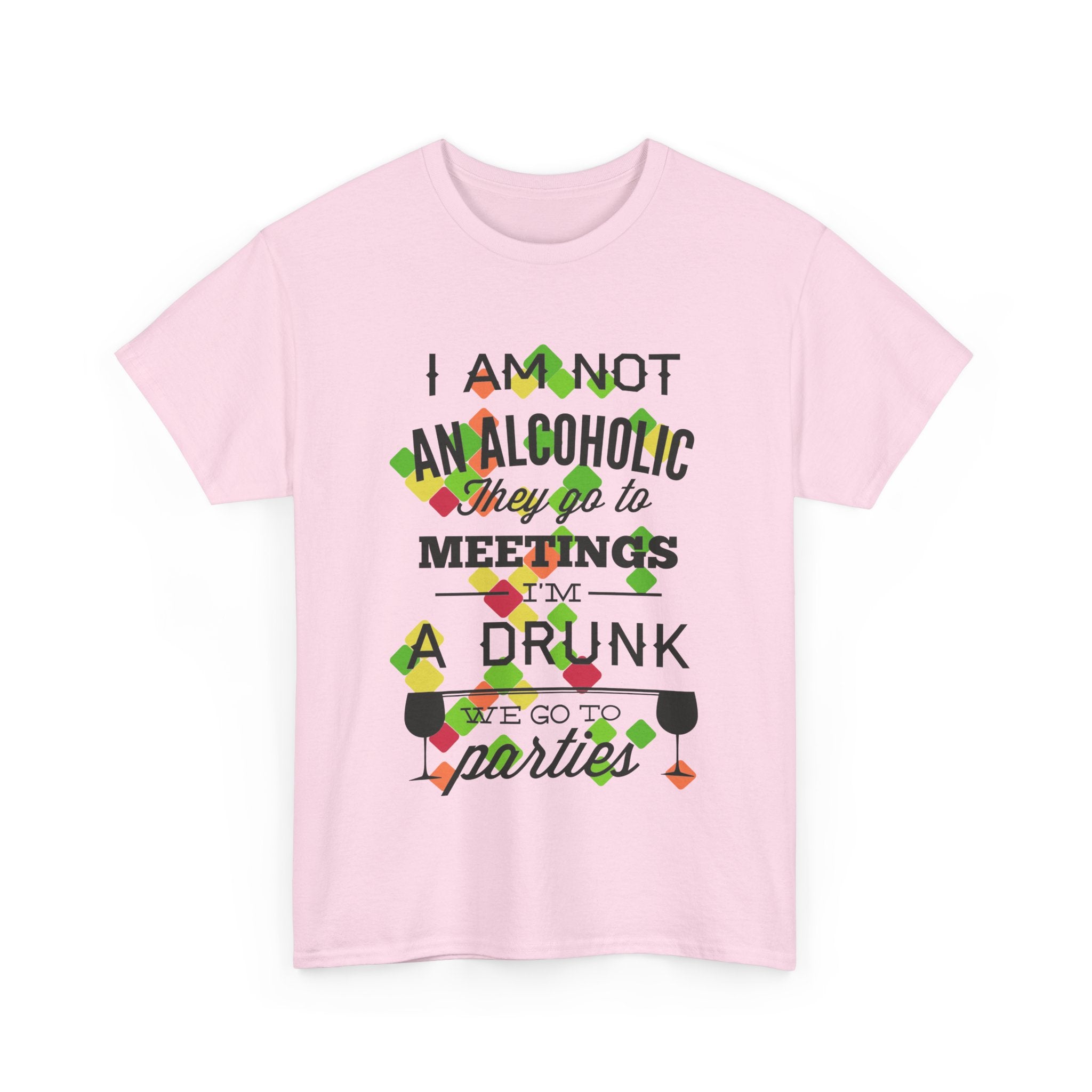 Party Mood Activated – Women’s Funny Drunk Heavy Cotton T-Shirt