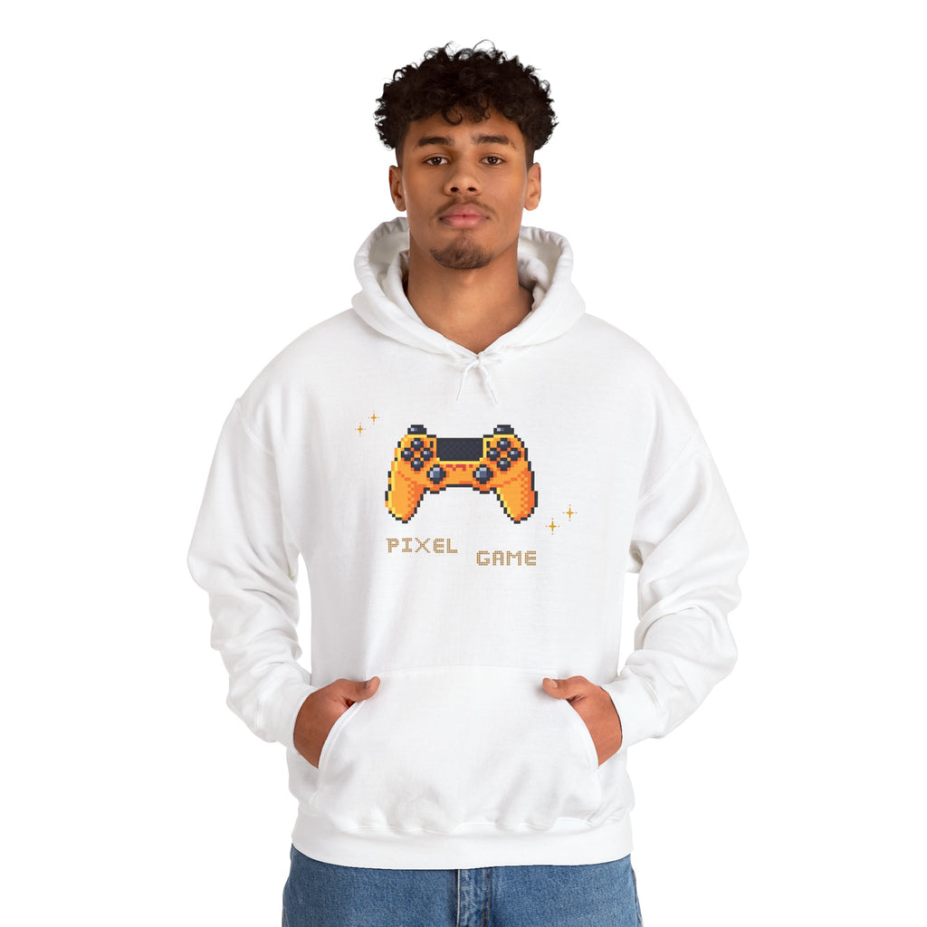 Pixel Game Hoodie – Retro Gaming Unisex Sweatshirt