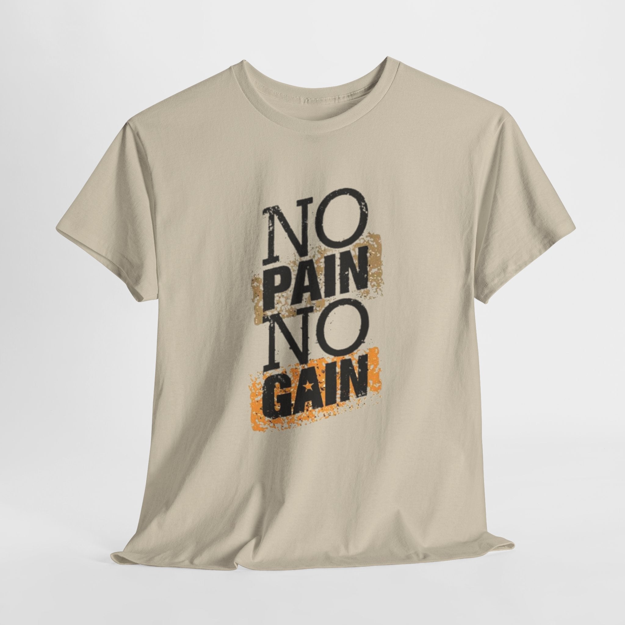 No Pain No Gain – Women’s Heavy Cotton Motivational T-Shirt