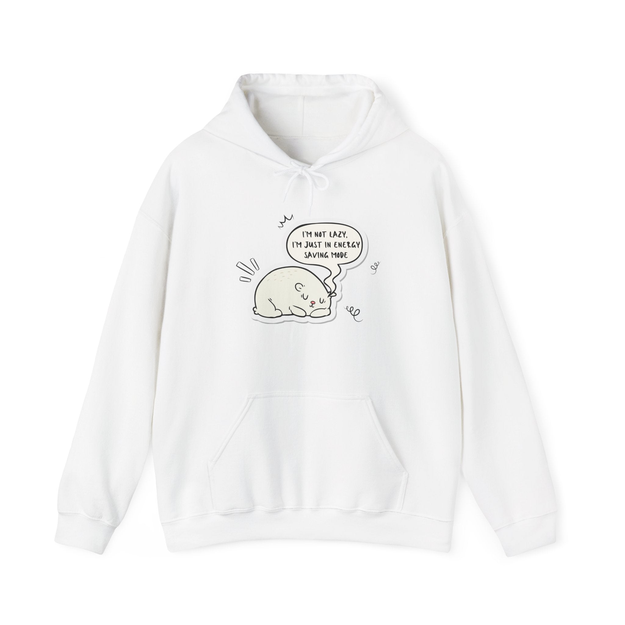 Lazy Cat Hoodie – Cozy Unisex Comfort Wear