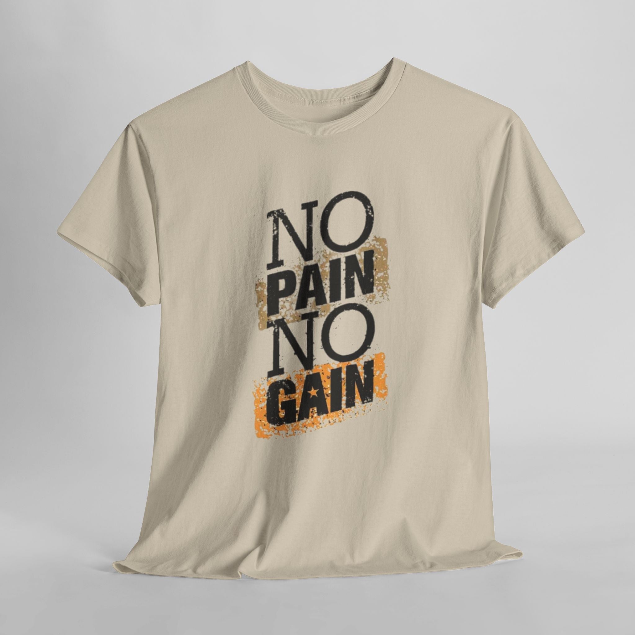 No Pain No Gain – Women’s Heavy Cotton Motivational T-Shirt