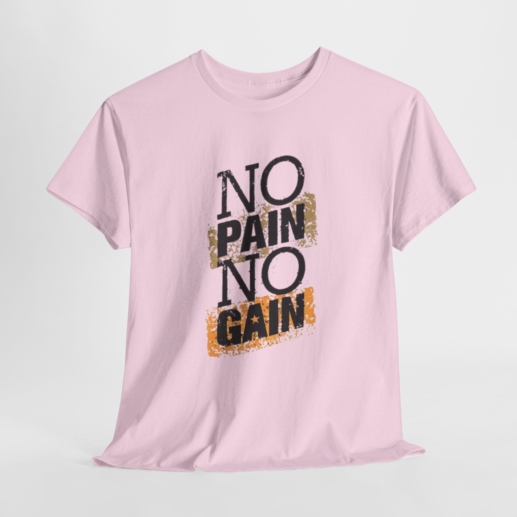 No Pain No Gain – Women’s Heavy Cotton Motivational T-Shirt