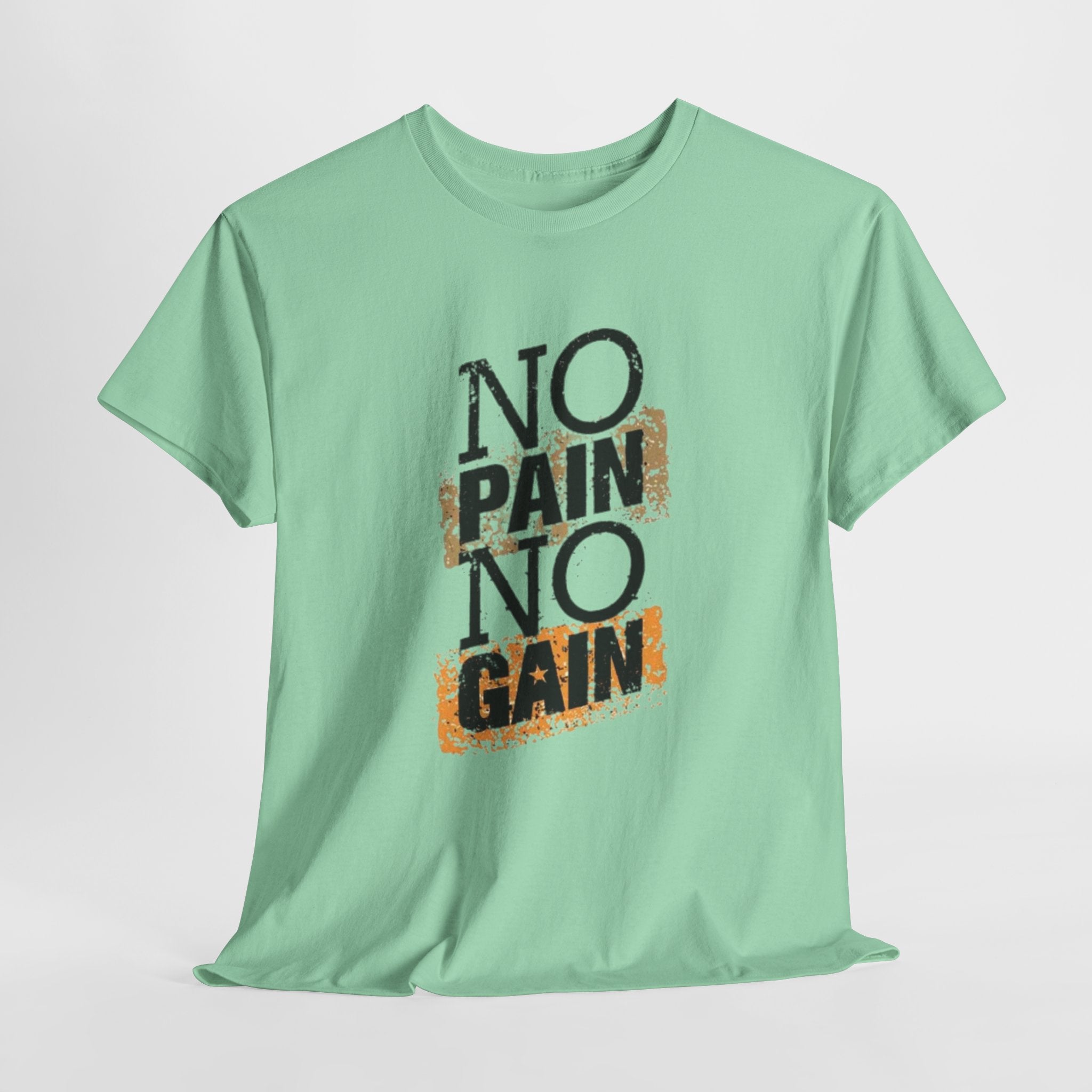 No Pain No Gain – Women’s Heavy Cotton Motivational T-Shirt