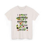 Party Mood Activated – Women’s Funny Drunk Heavy Cotton T-Shirt