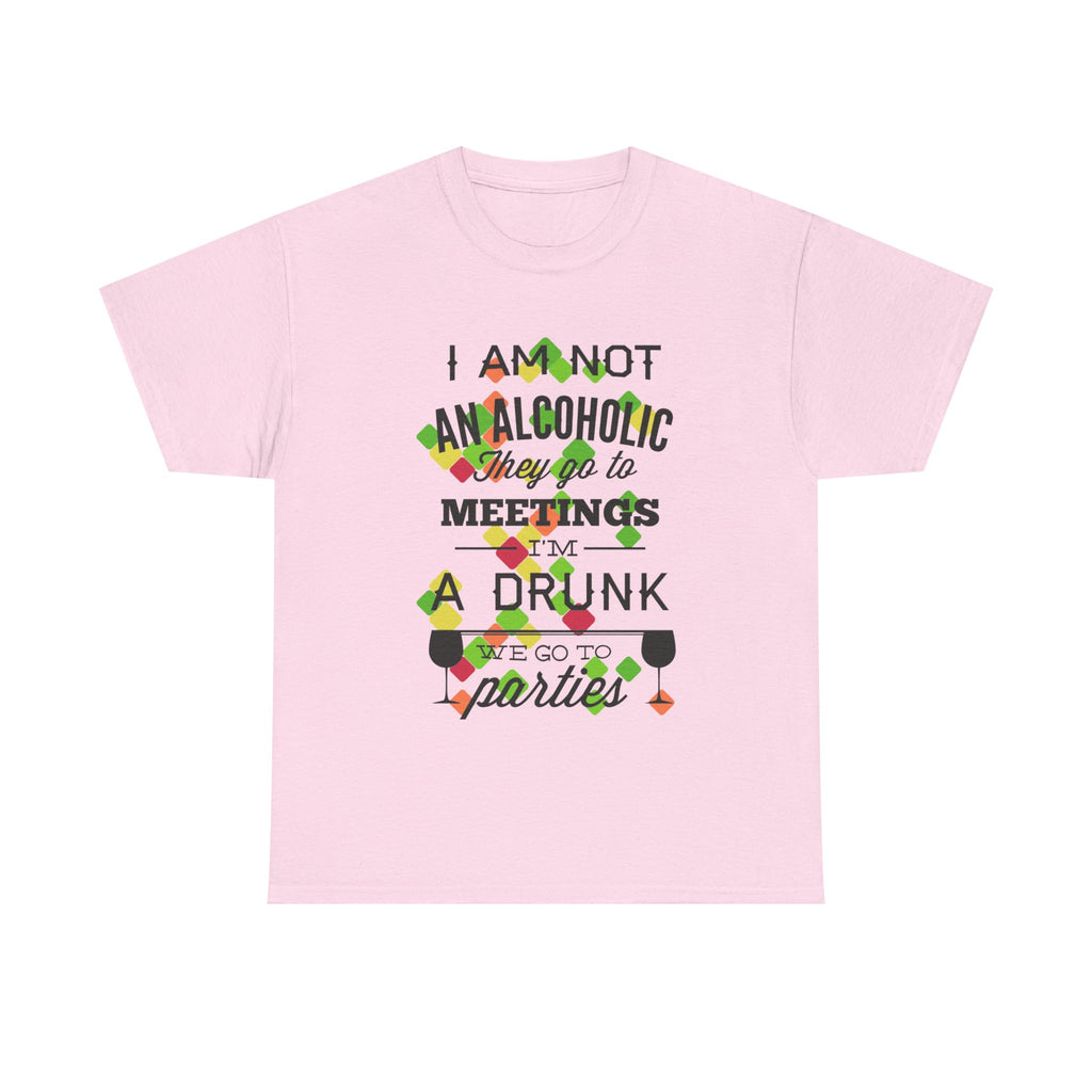 Party Mood Activated – Women’s Funny Drunk Heavy Cotton T-Shirt