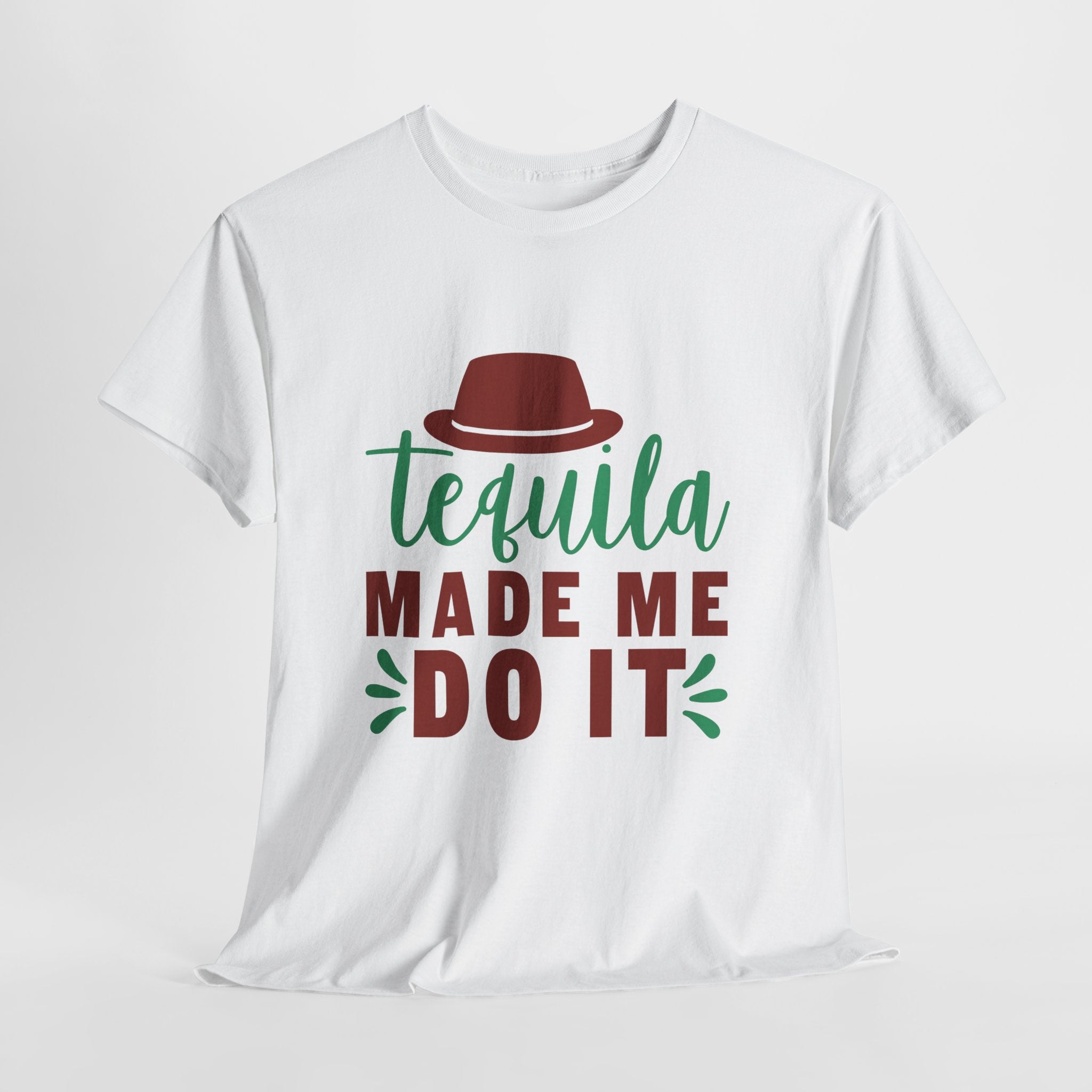 Tequila Made Me Do It – Women’s Heavy Cotton Party T-Shirt