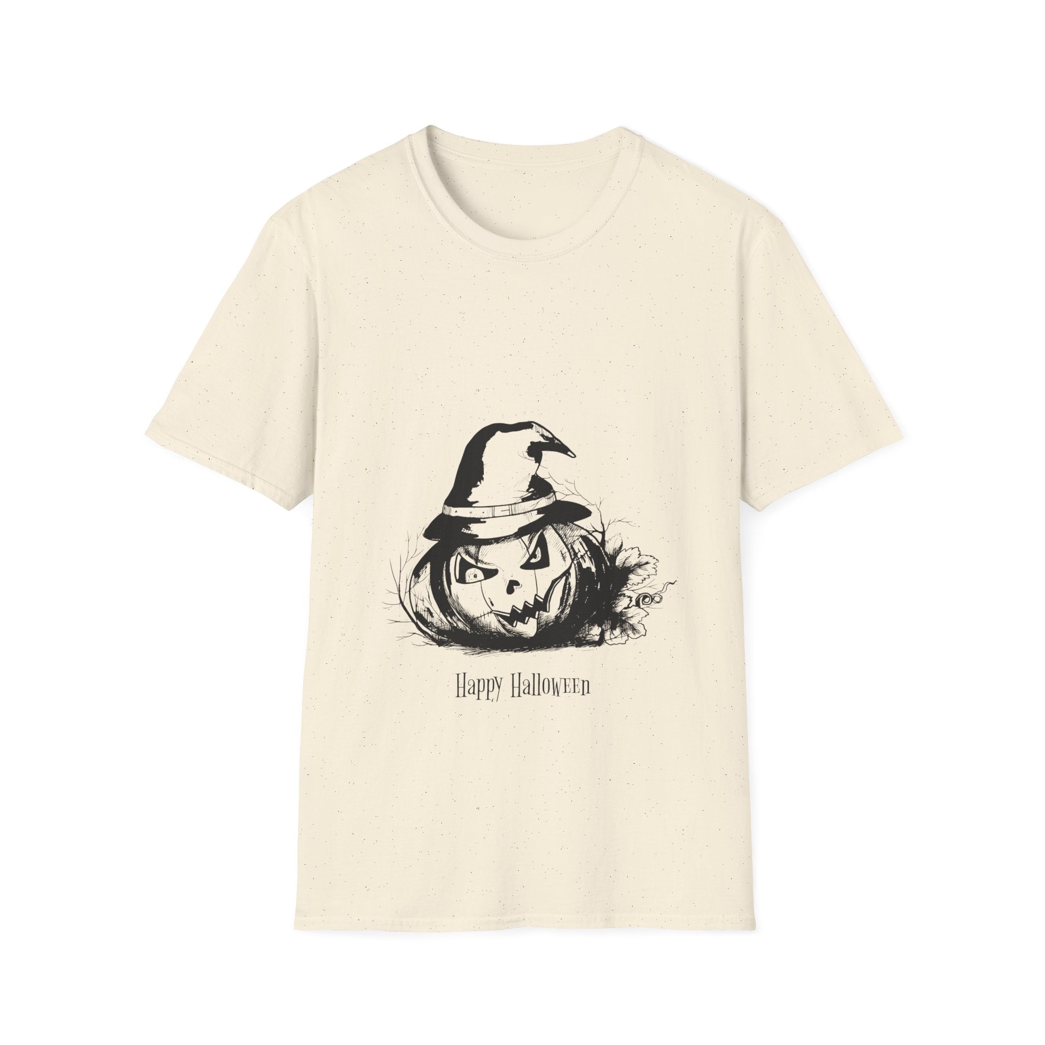 Halloween Pumpkin T-Shirt, Women Tee, Spooky Season Apparel, Trick or Treat Outfit