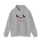 I’m Cute Kawaii Hoodie – Cozy Unisex Graphic Sweatshirt