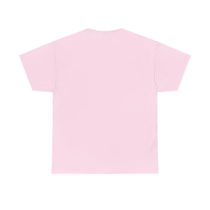 Retro Vibes Unisex Heavy Cotton Tee with Floral Cassette Design
