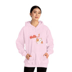 Hello Cat Hoodie – Cozy Unisex Graphic Sweatshirt