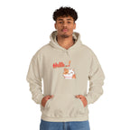 Hello Cat Hoodie – Cozy Unisex Graphic Sweatshirt