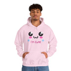 I’m Cute Kawaii Hoodie – Cozy Unisex Graphic Sweatshirt