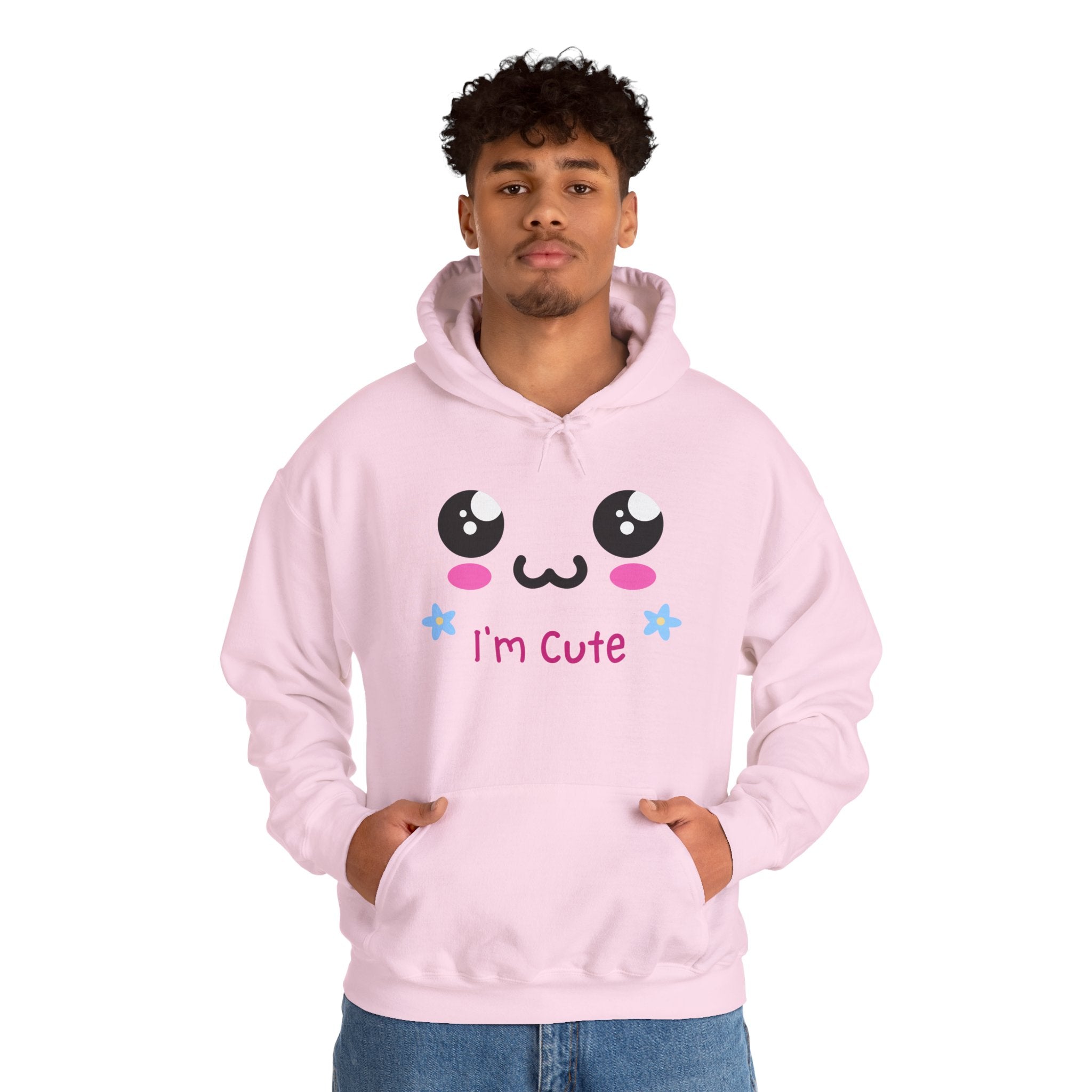 I’m Cute Kawaii Hoodie – Cozy Unisex Graphic Sweatshirt