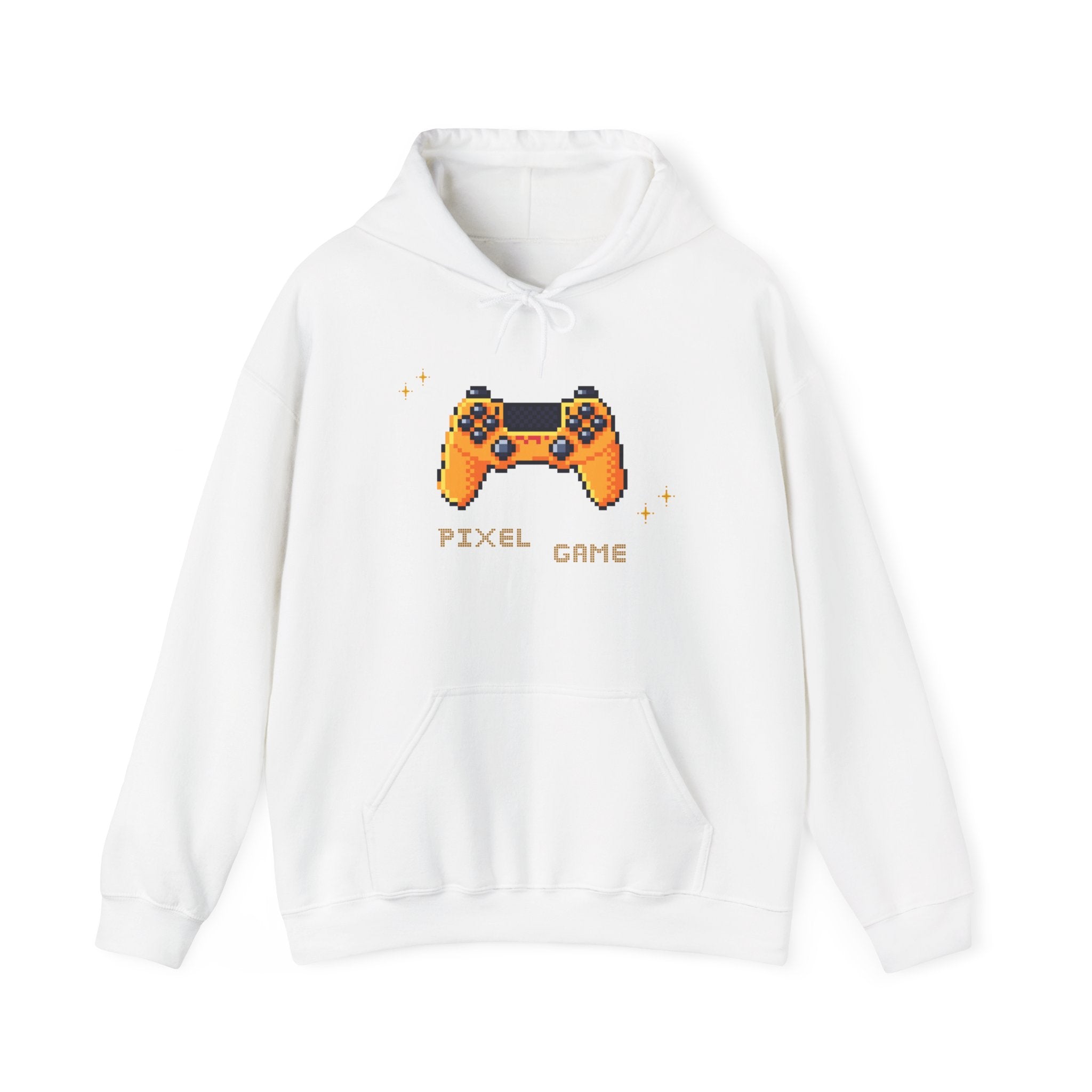 Pixel Game Hoodie – Retro Gaming Unisex Sweatshirt