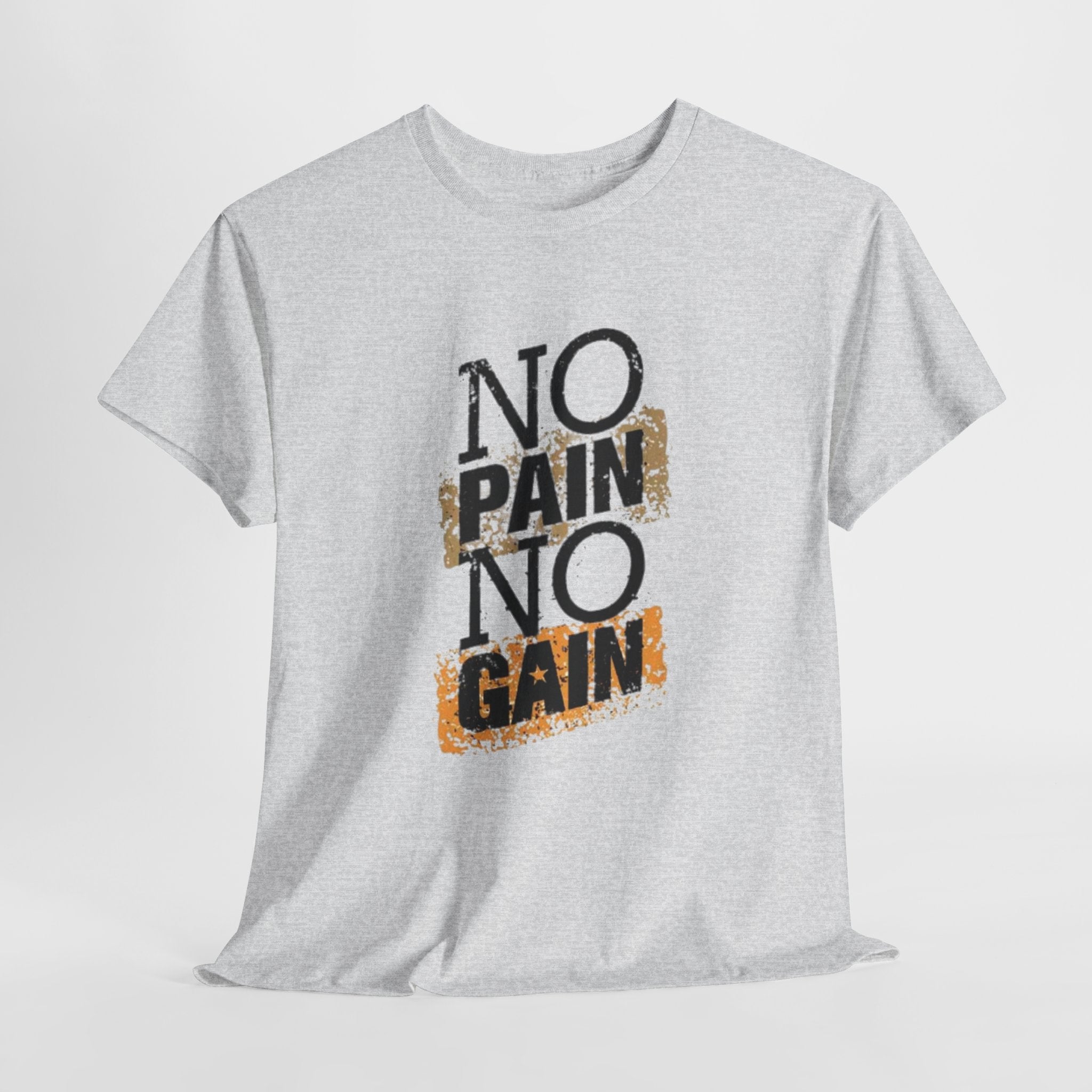 No Pain No Gain – Women’s Heavy Cotton Motivational T-Shirt