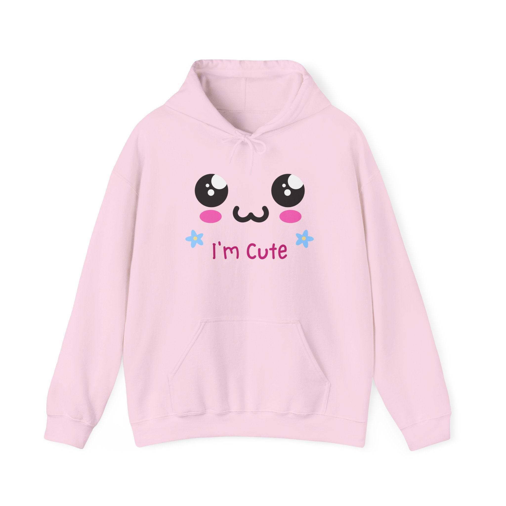 I’m Cute Kawaii Hoodie – Cozy Unisex Graphic Sweatshirt