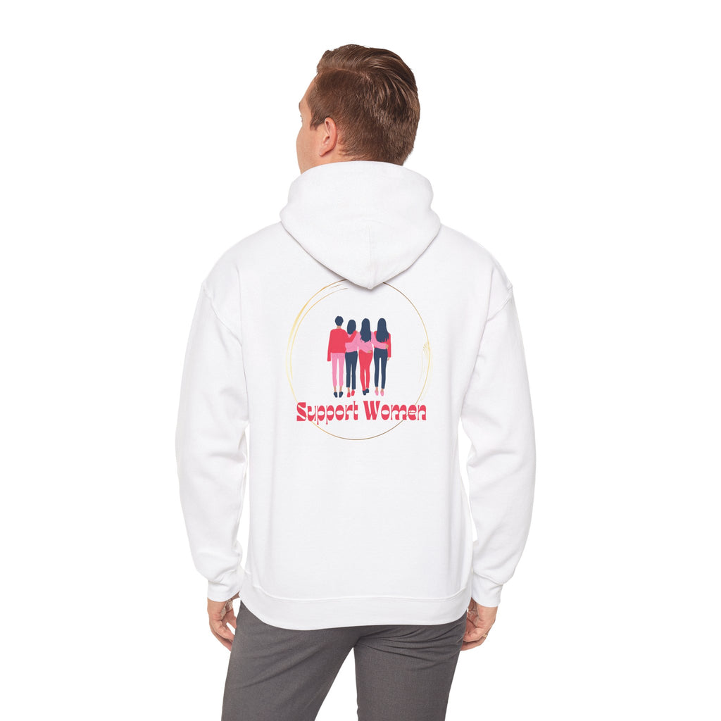 Support Women Hoodie – Cozy Unisex Values Wear