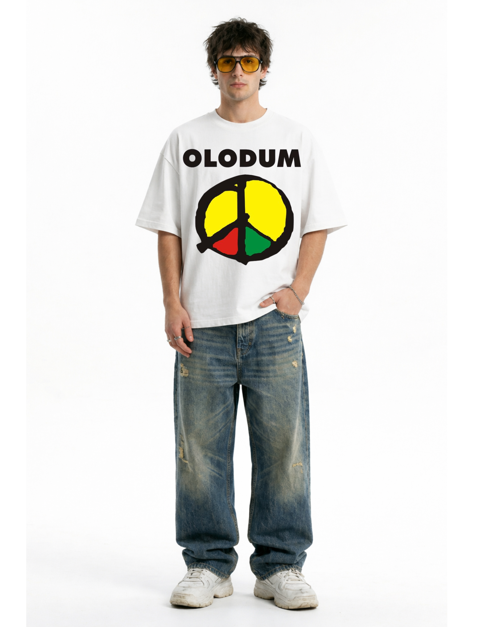 Michael Jackson Olodum Classic Premium Oversized T-Shirt