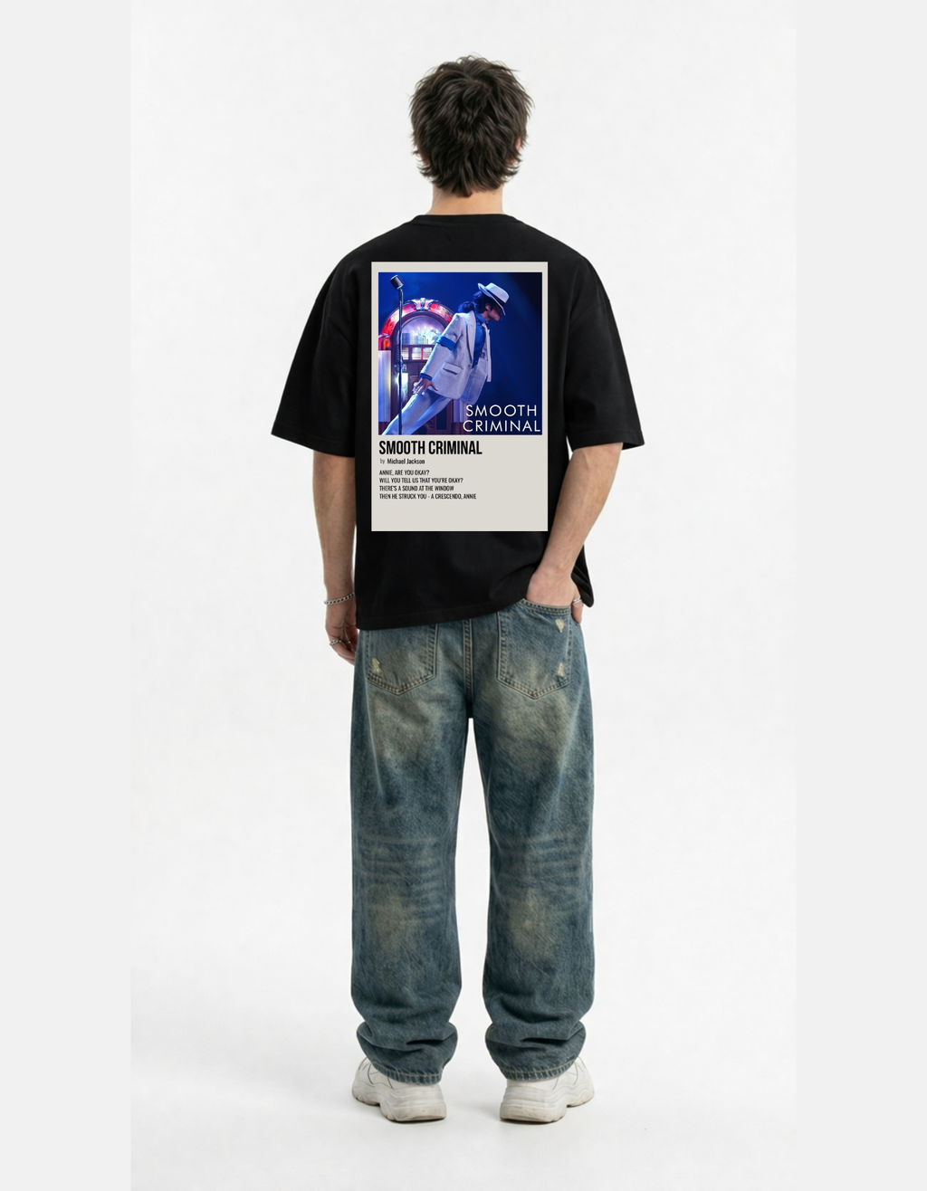 Michael Jackson Smooth Criminal Oversized T-shirt