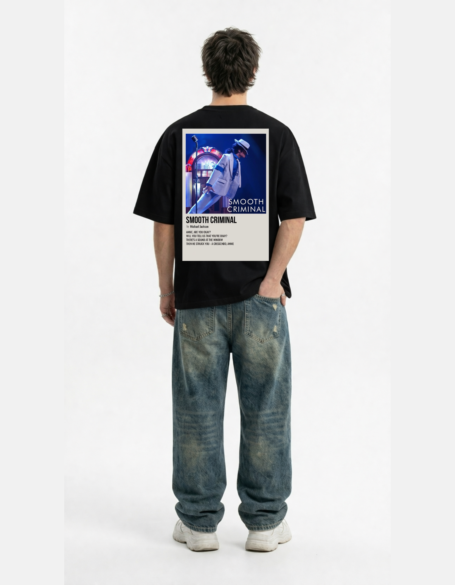 Michael Jackson Smooth Criminal Oversized T-shirt