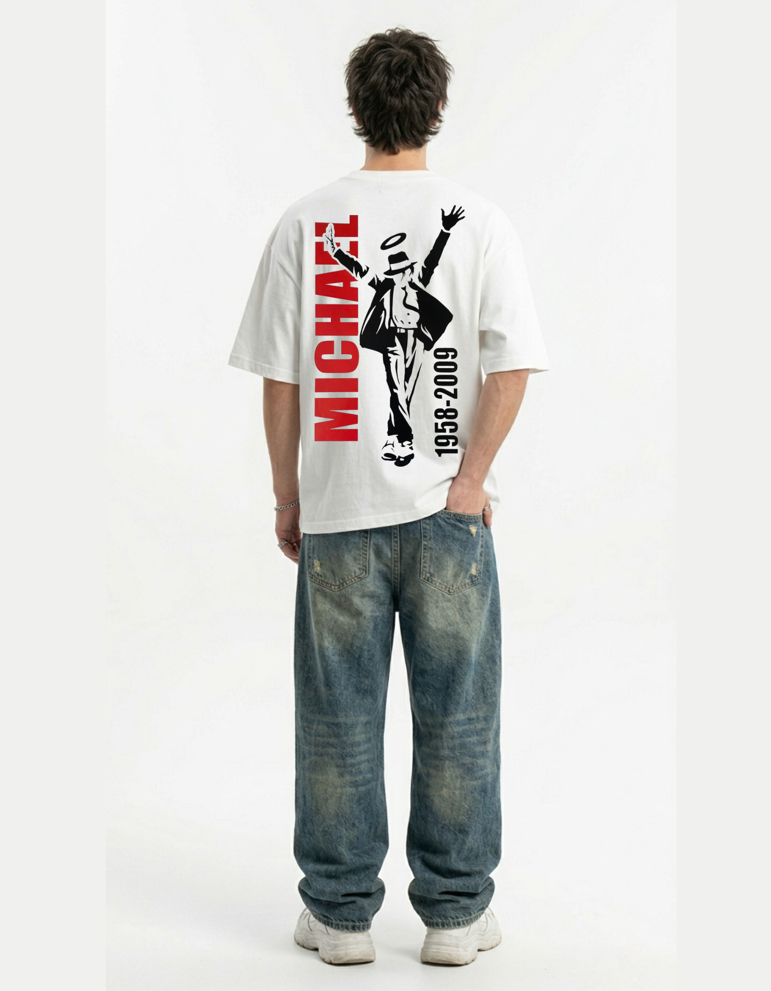 WHO BAD Oversized T-shirt